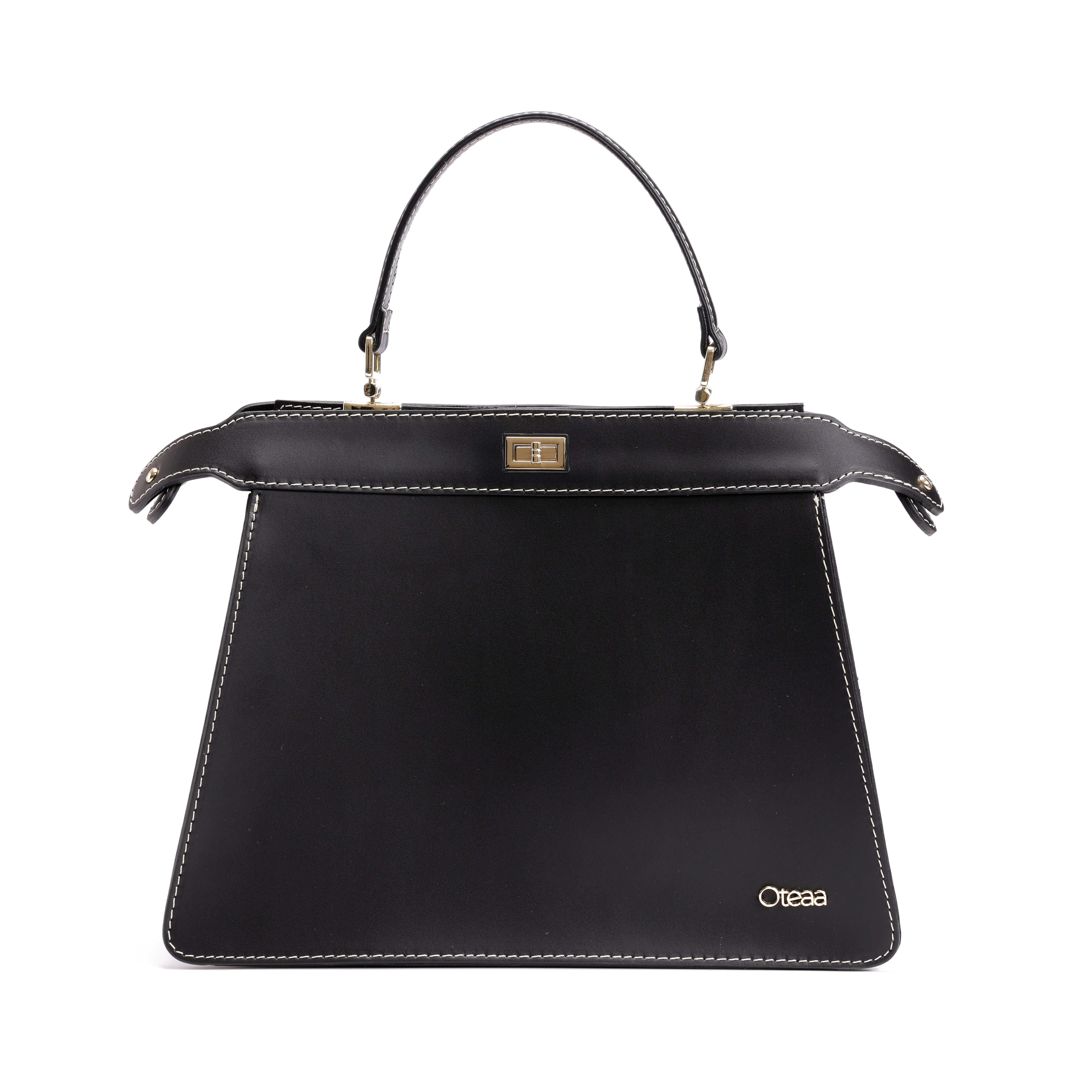 Borsa a Mano Trapezio Cloe Handbag Nera