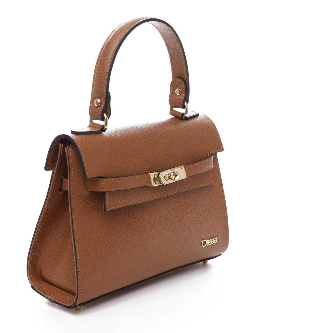 Borsa Serenity Satchel Cuoio