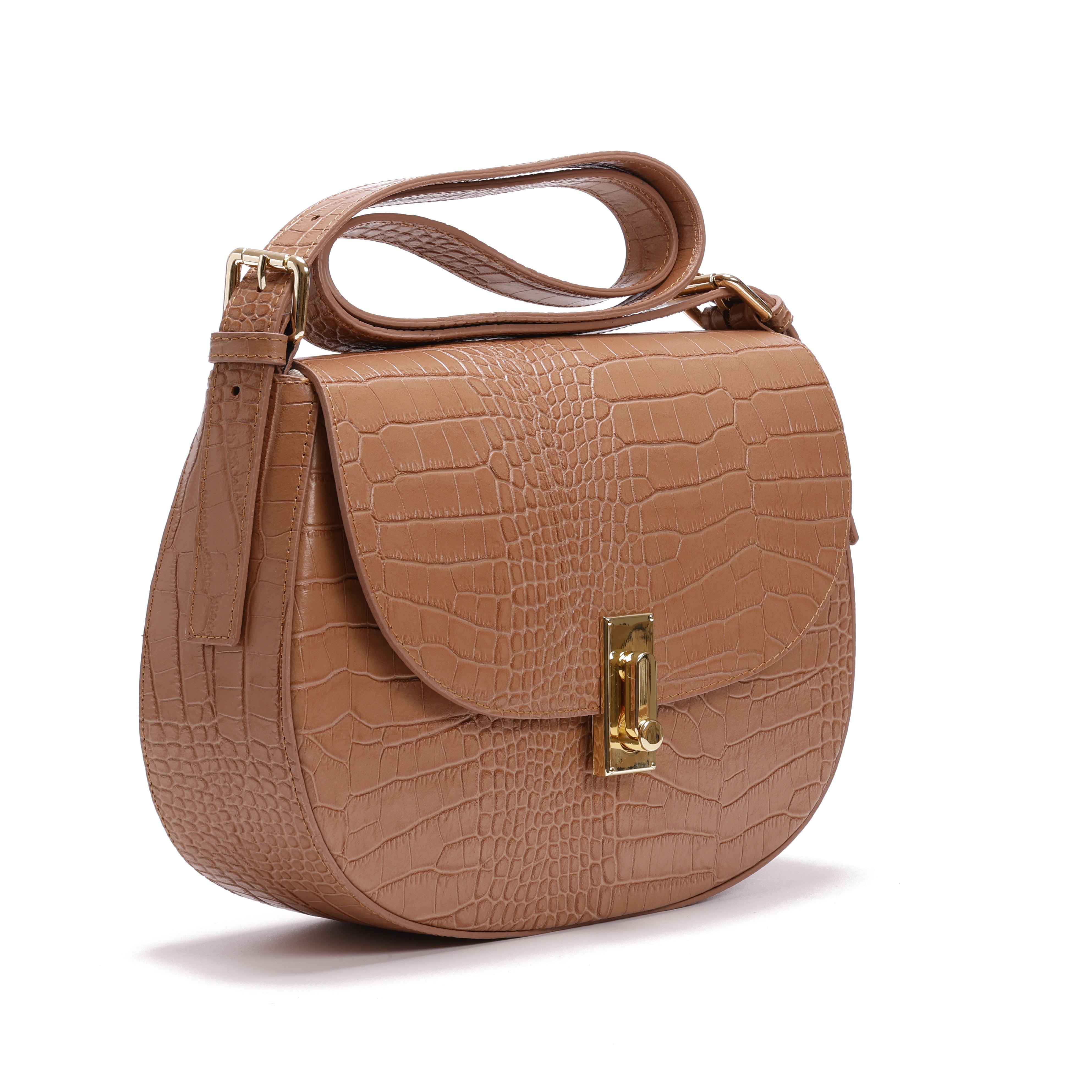 Oriente Saddle Bag in Cocco Leather