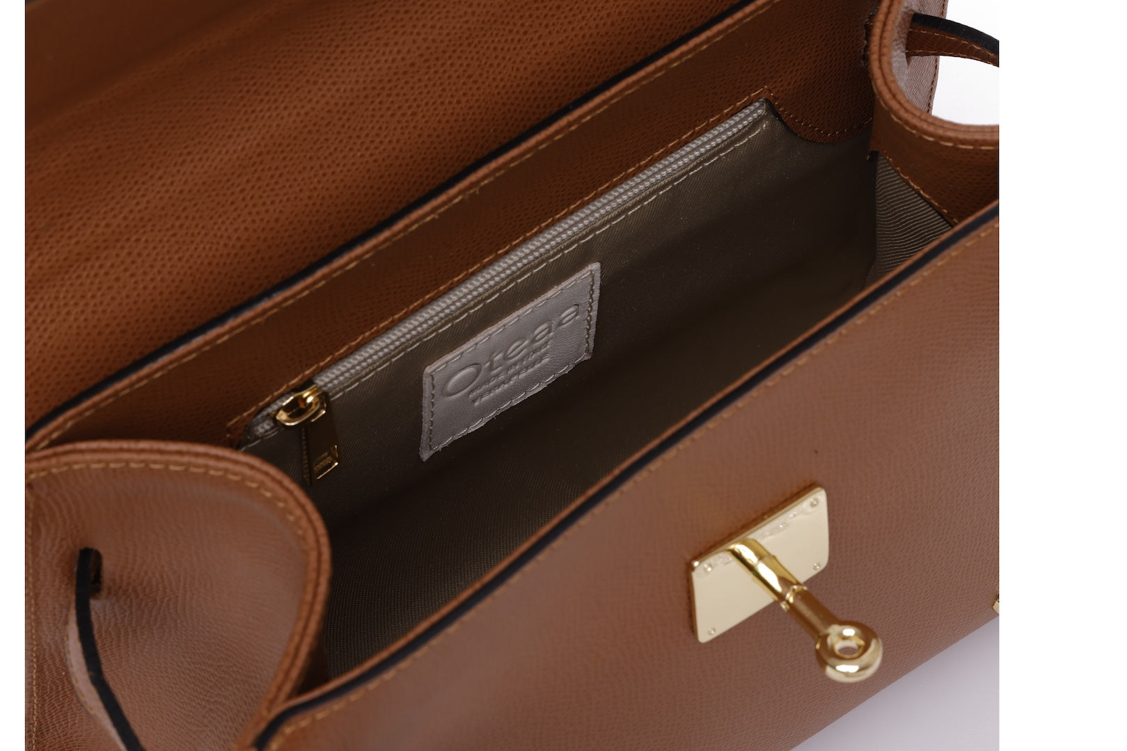 Borsa Serenity Satchel Cuoio