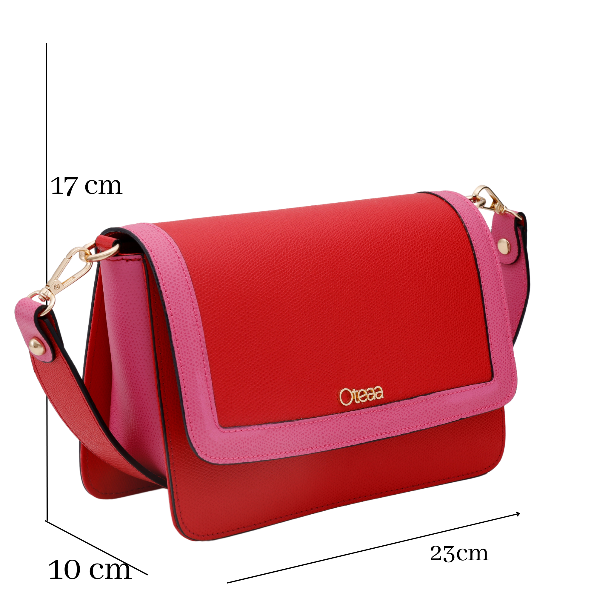 Bolso Dafne Rojo Fucsia