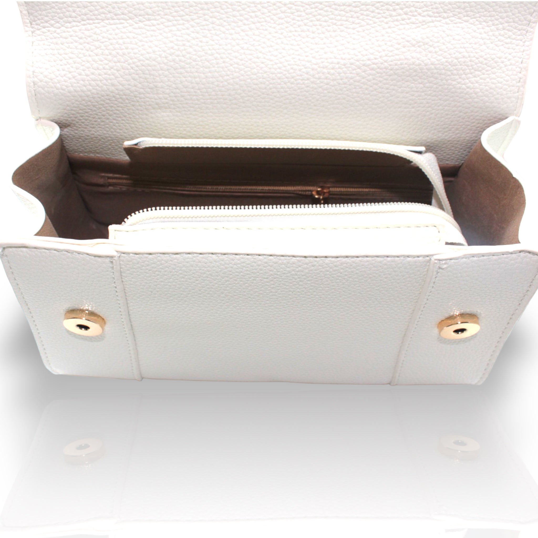 Borsa Karol White Flap