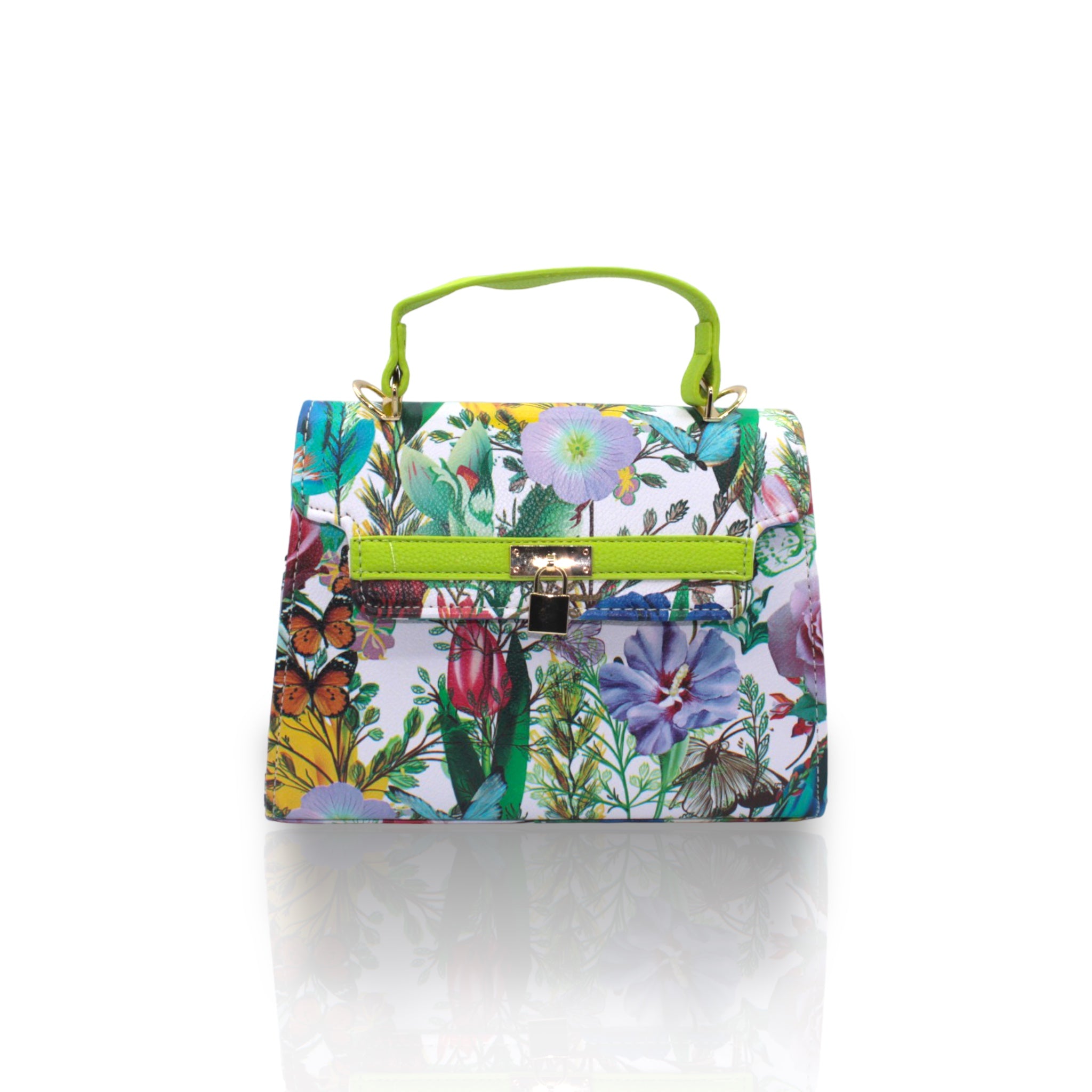 Borsa Kendy Flowwer Yellow Mano e Tracolla