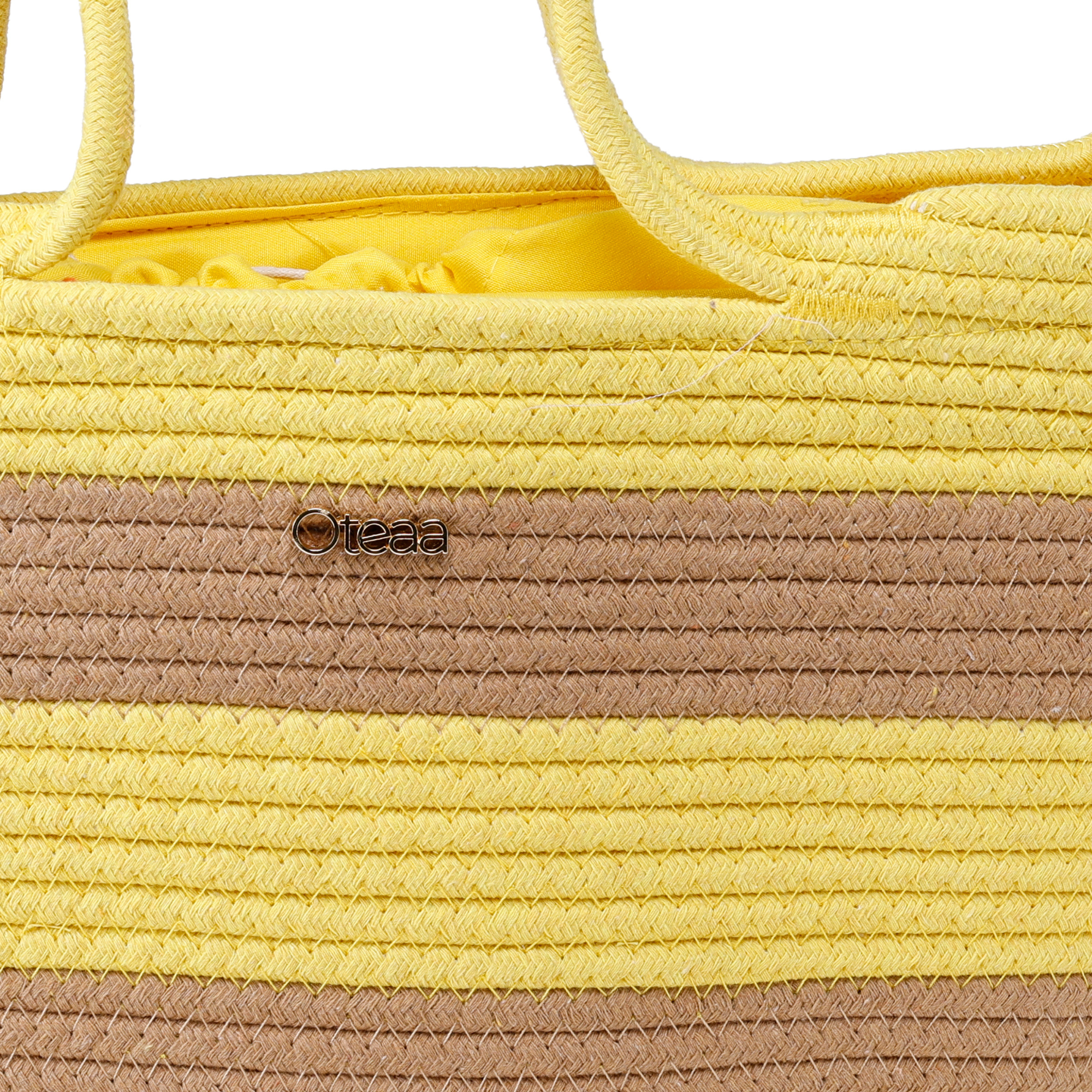 Bolsos Lineales Amarillo
