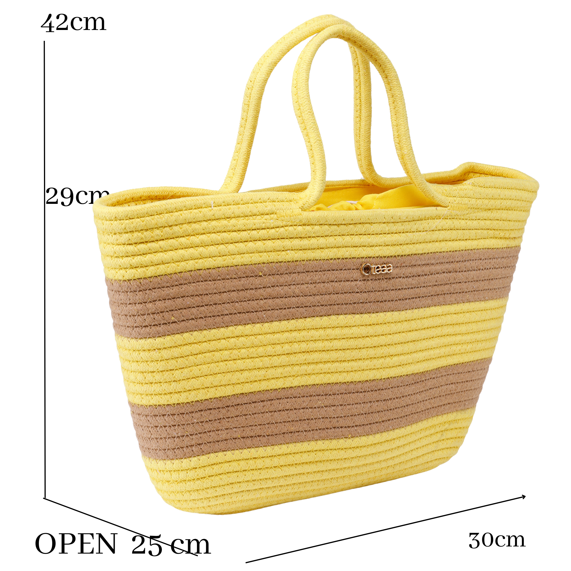 Bolsos Lineales Amarillo