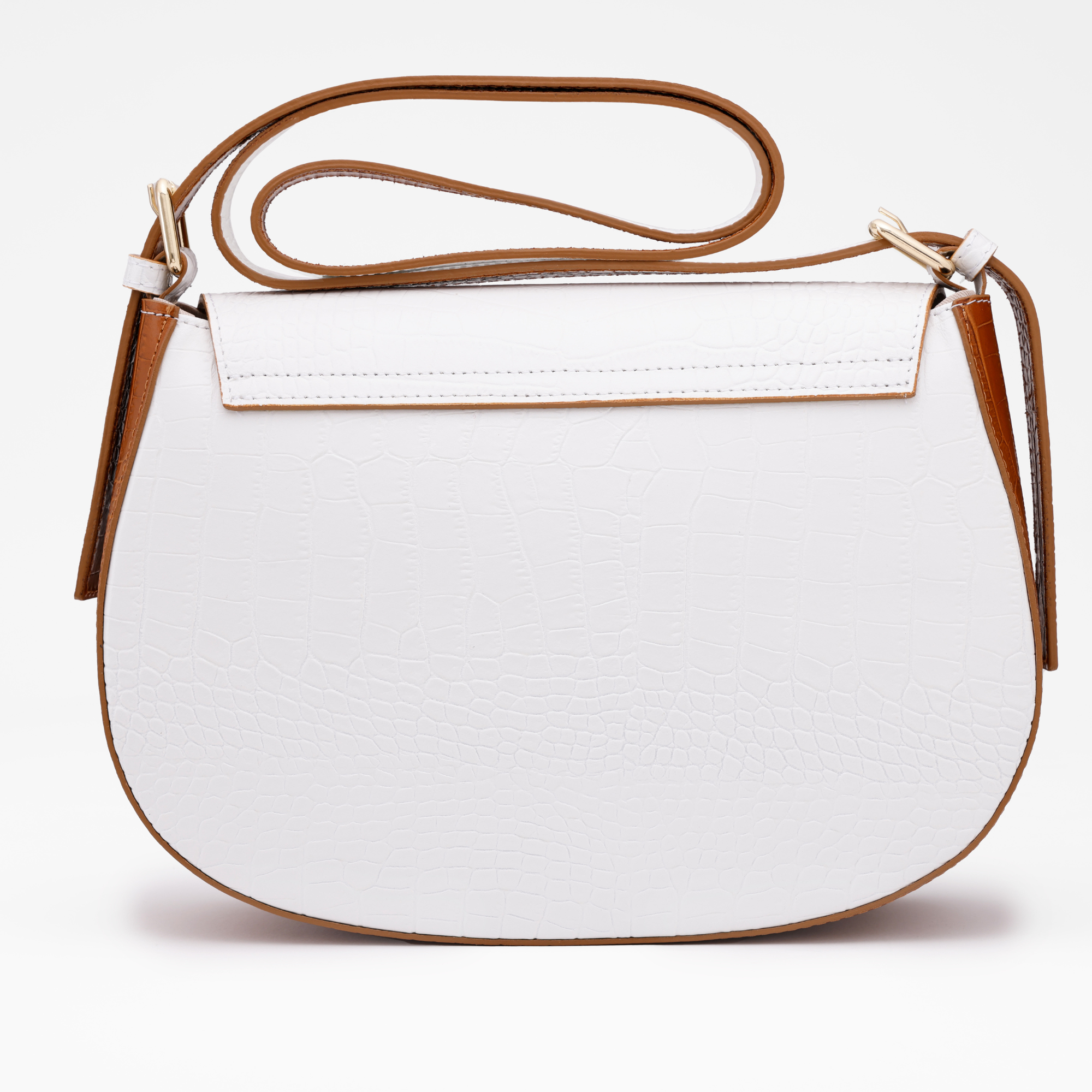 Tasche Oriente Sattel Krokodil Bicolor