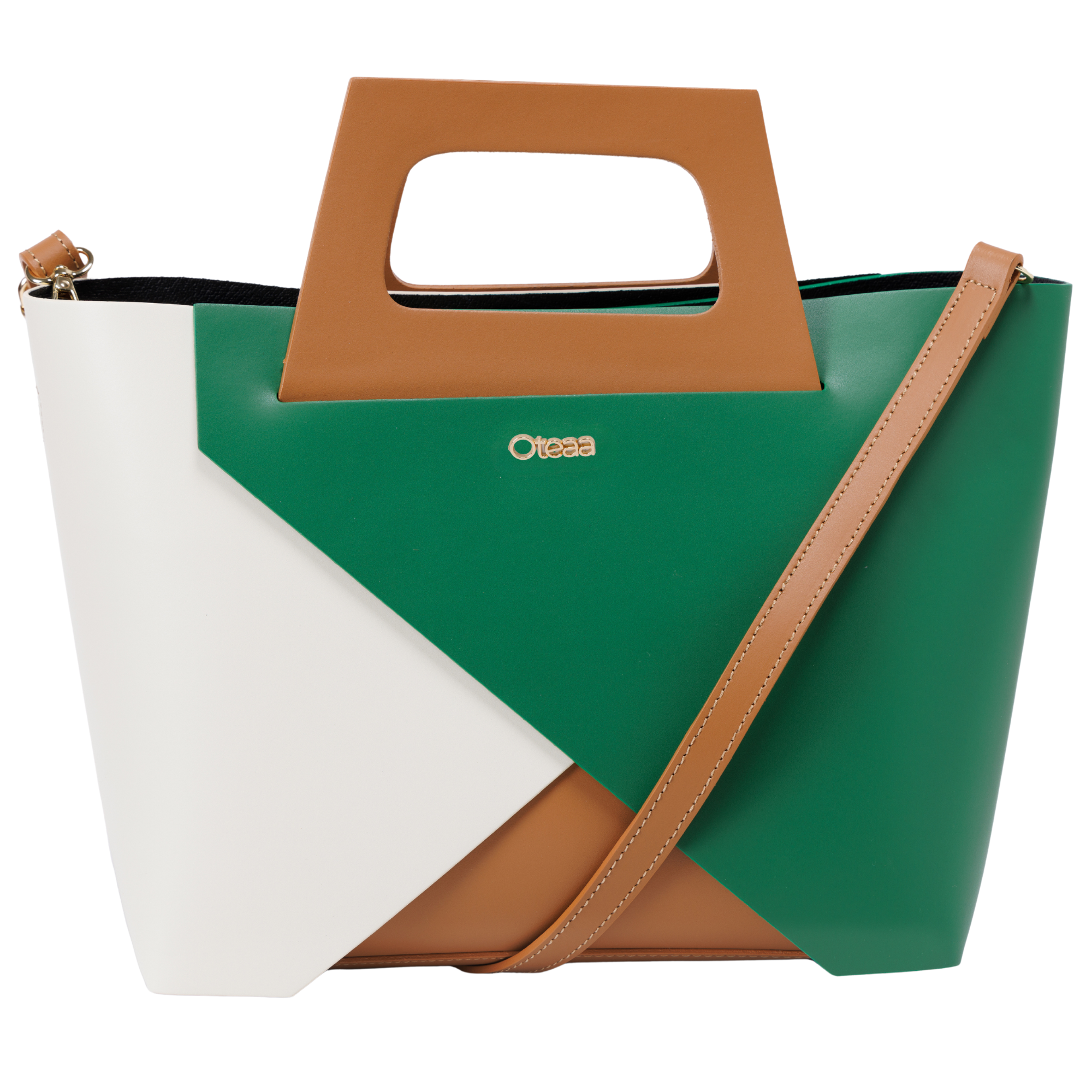 Borsa Trikampis Verde Oteaa
