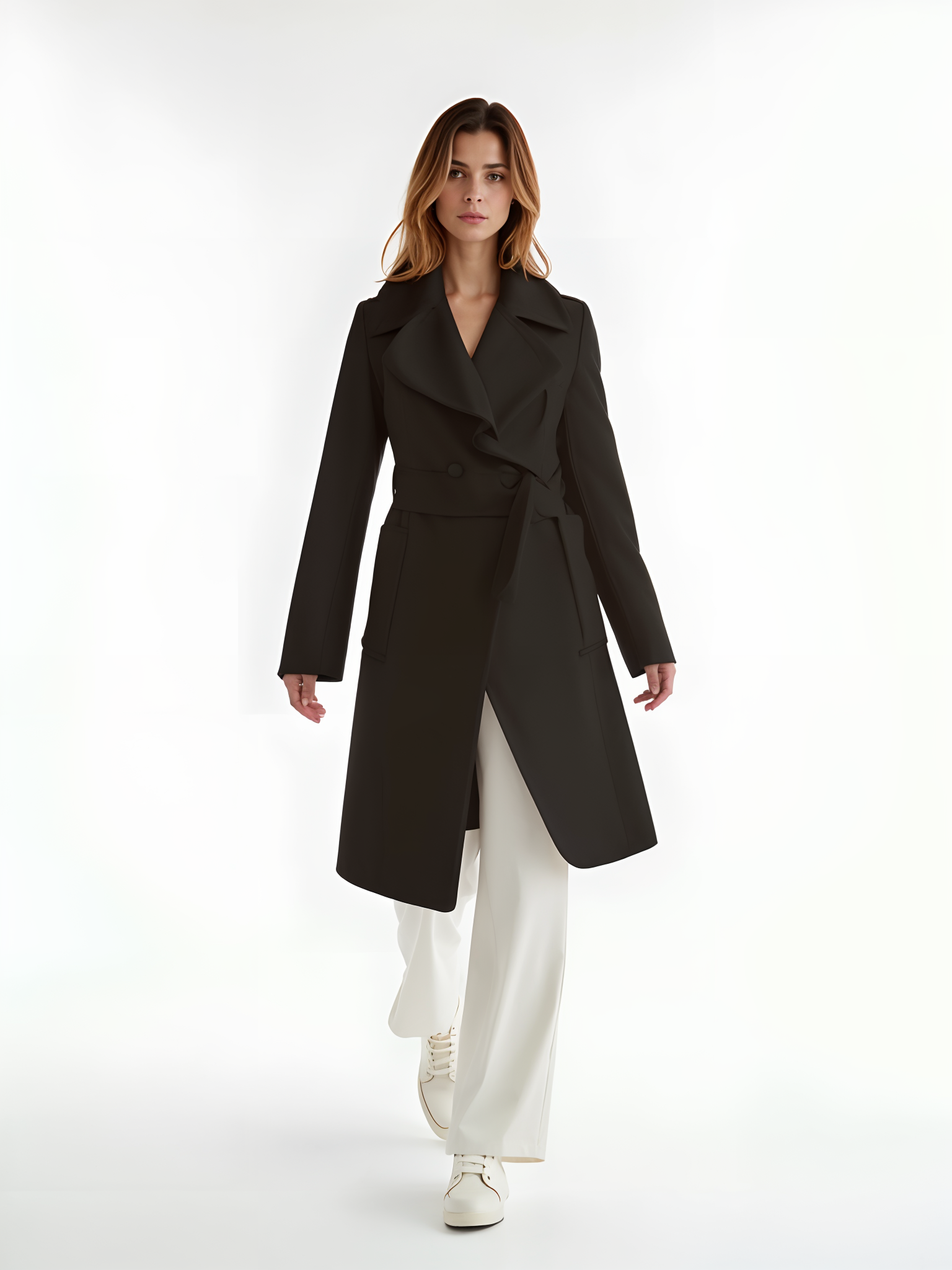 Cappotto Classico Cintura