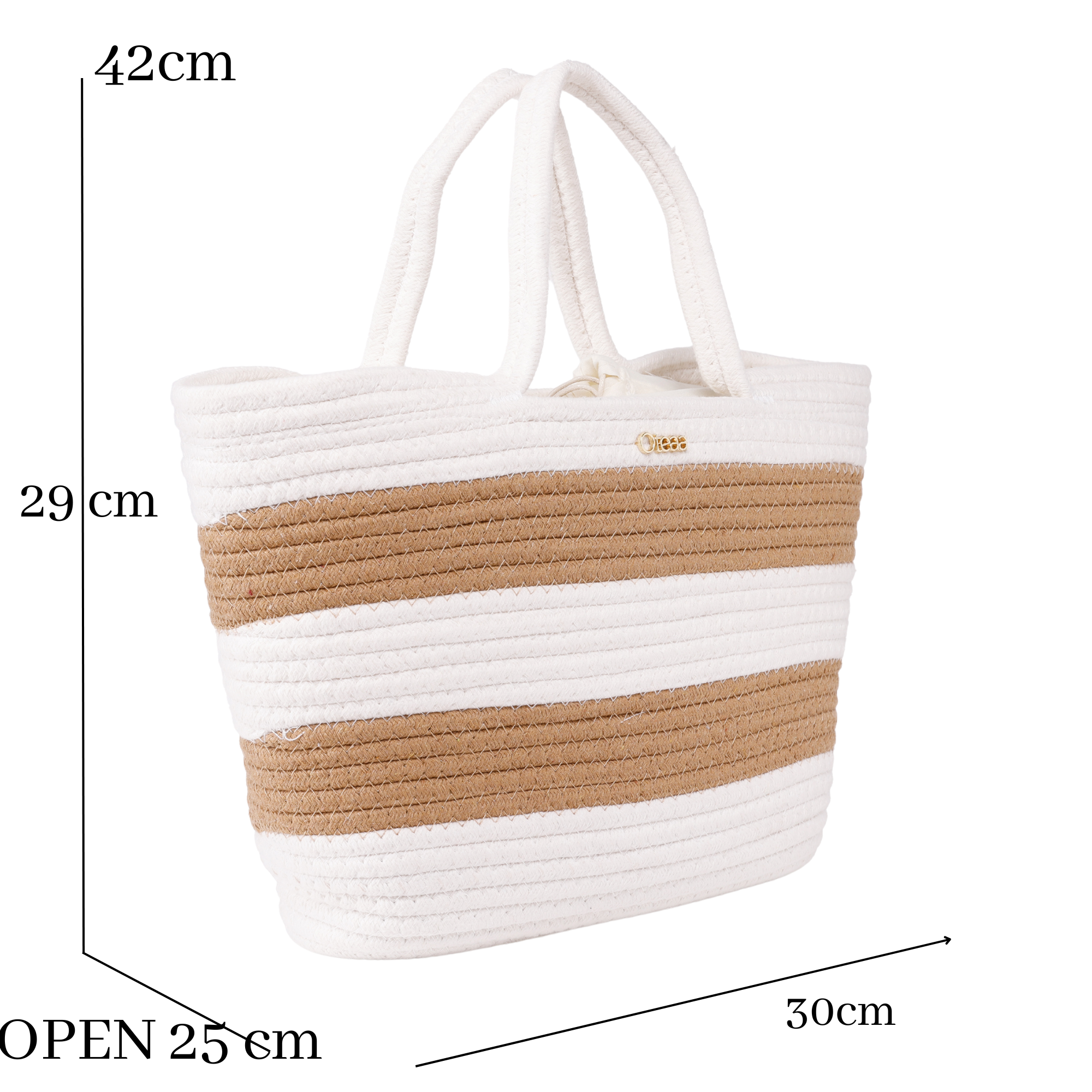 Bolsos Lineales Blancos