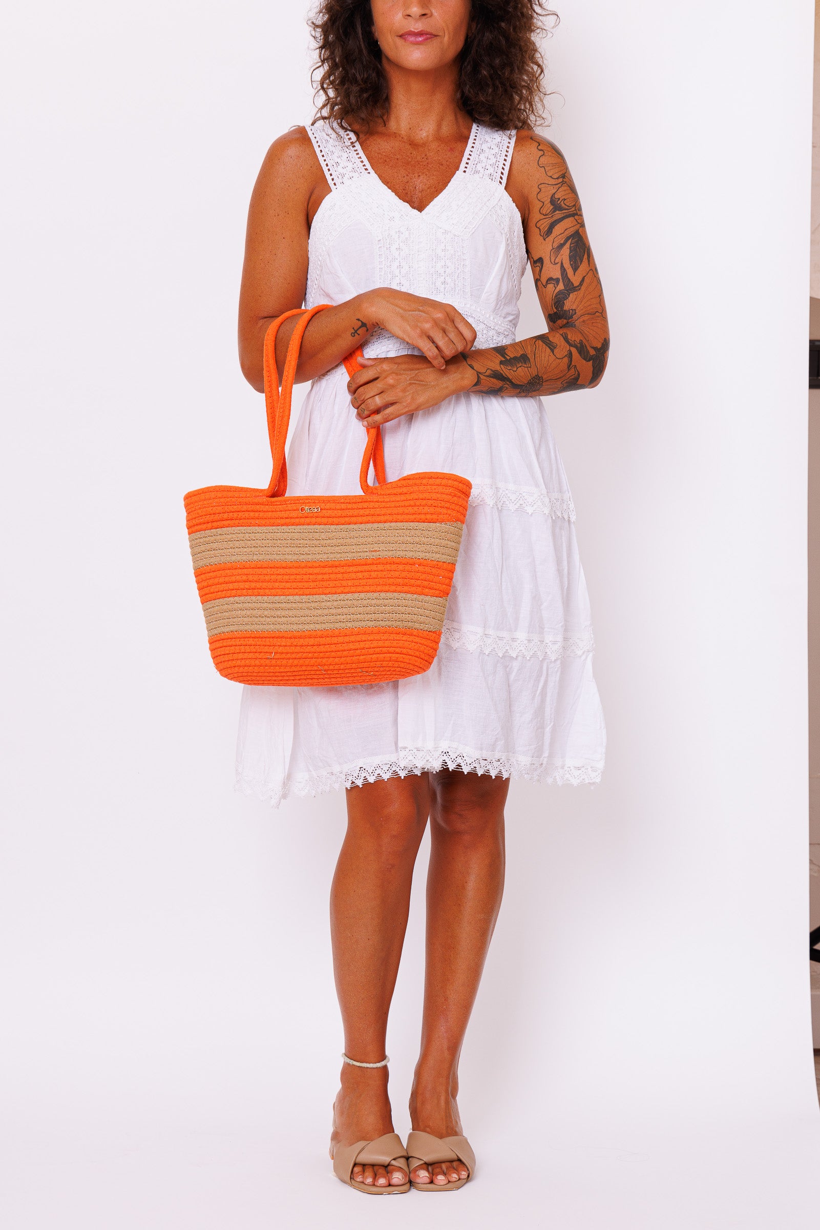 Bolsos Lineales Naranja