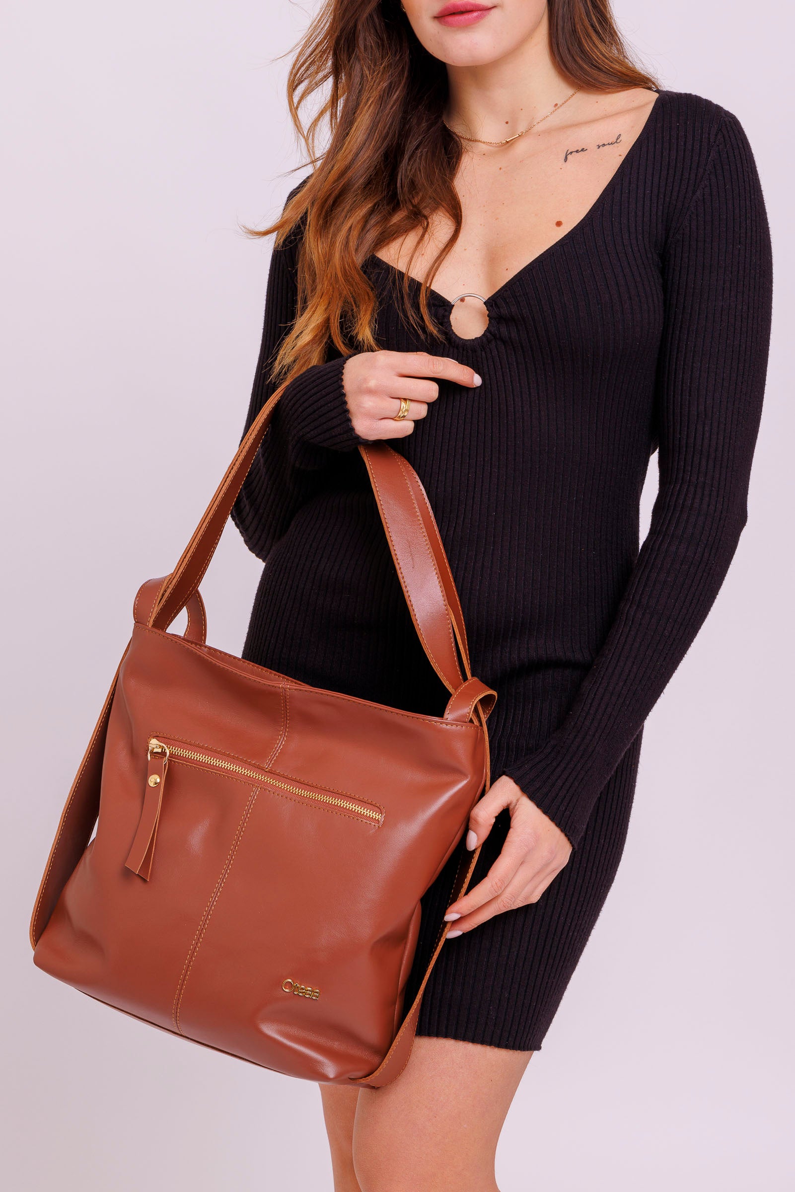 Leather Edok Backpack