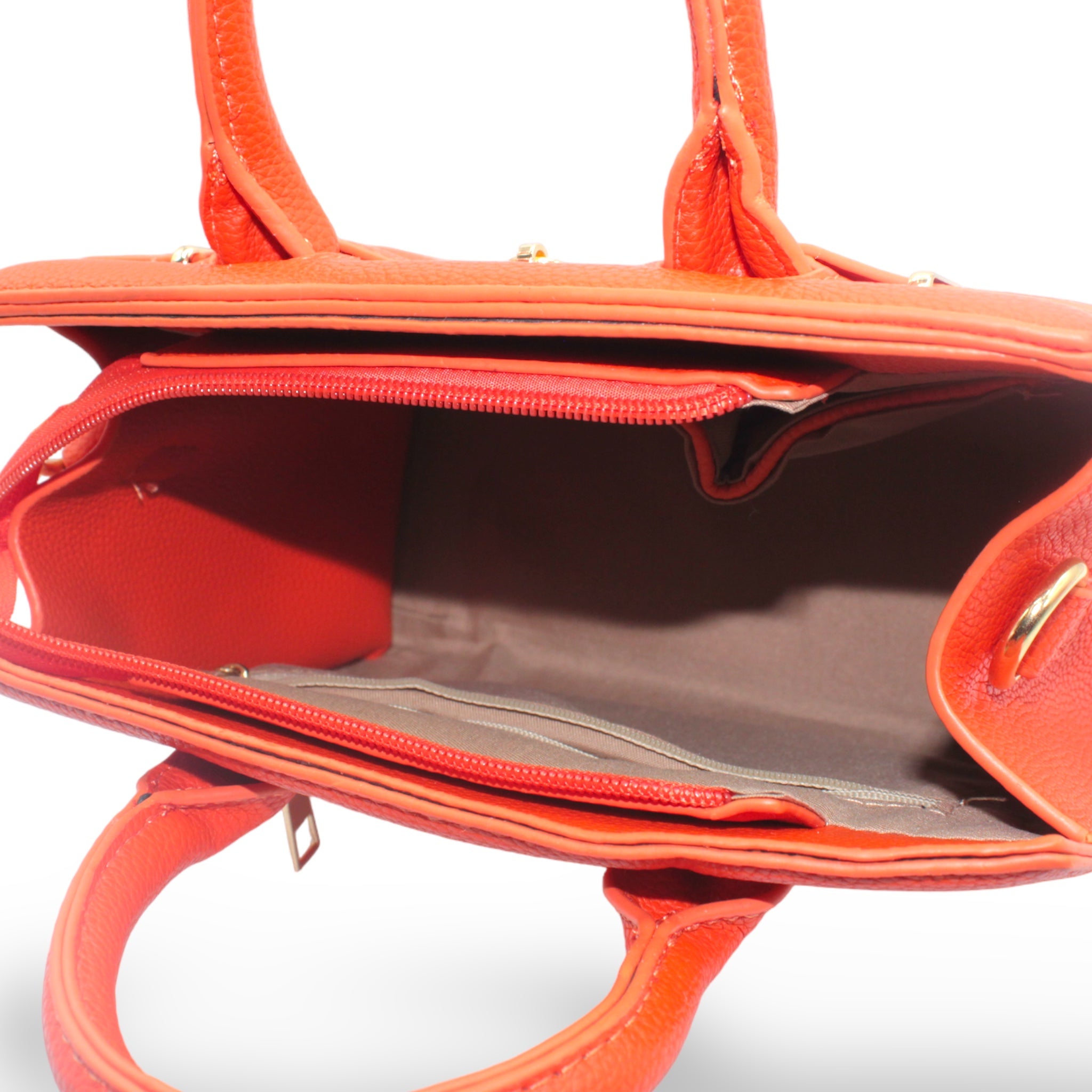 Borsa Vintage Arancio Mano e Tracolla