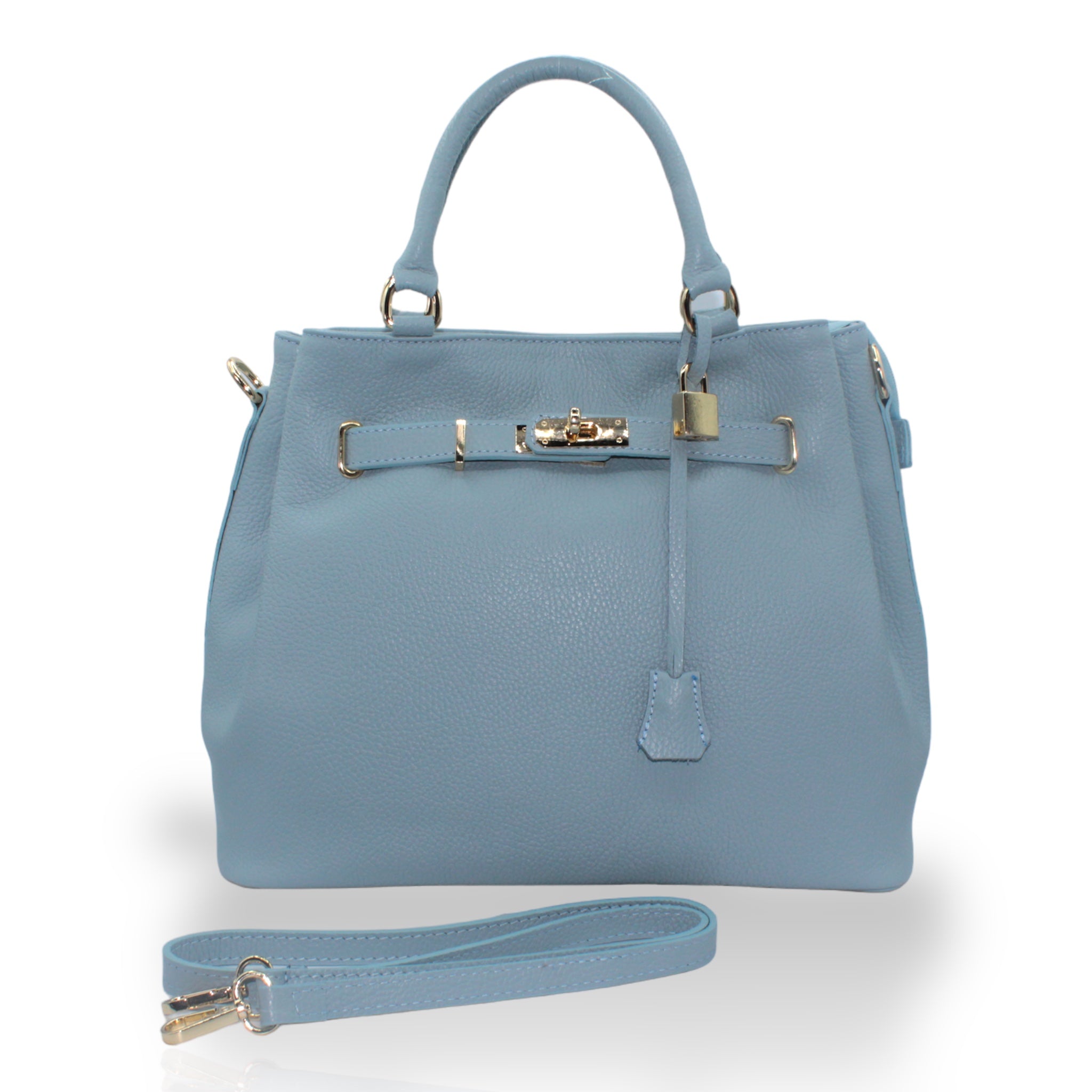 Borsa in Pelle Flower Sky