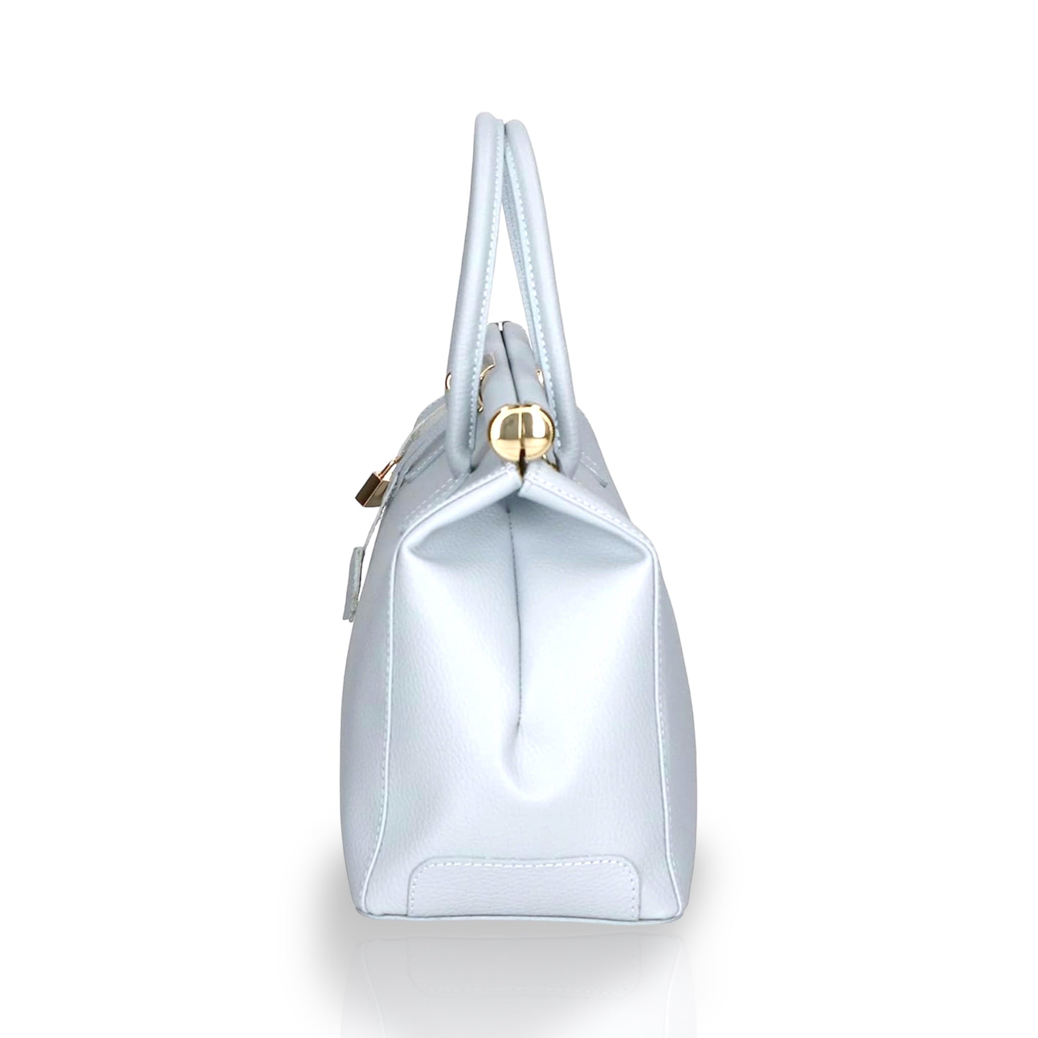 Bolso Peau Chameau Blanco
