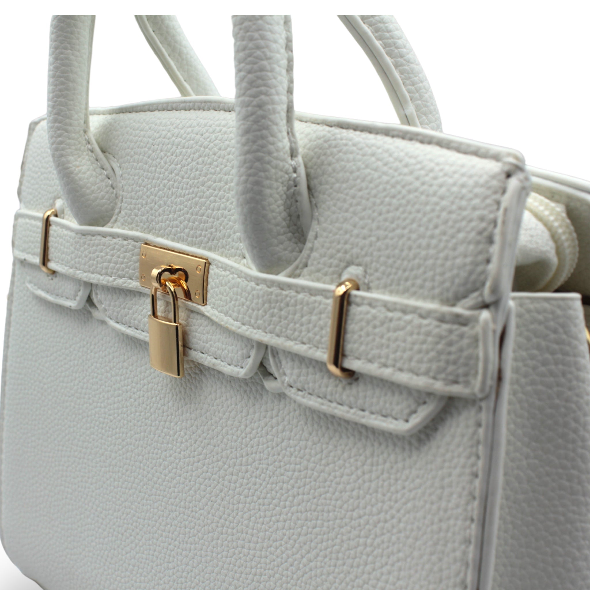 Borsa Vintage White Mano e Tracolla